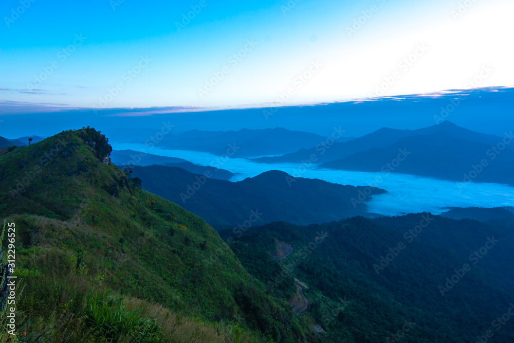 白雾山景观