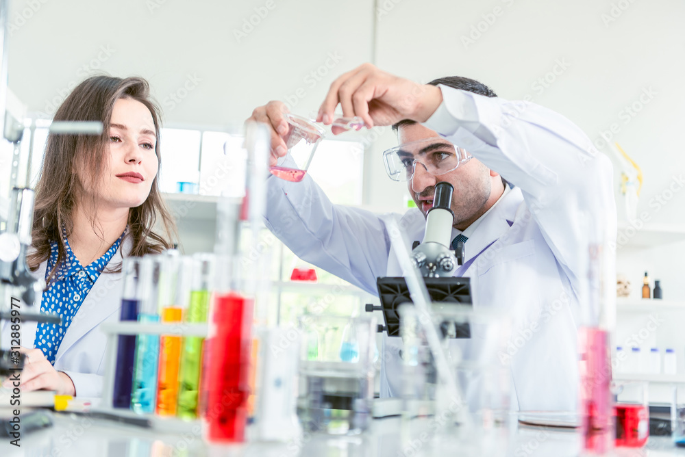 Science medical use technology medicine lab in hospital.