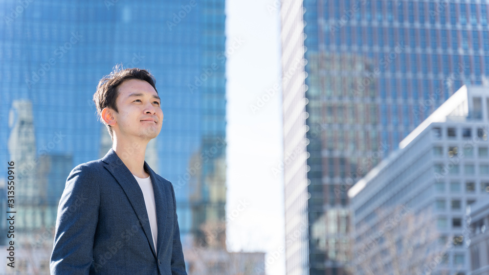 ビジネスマン　ポートレート