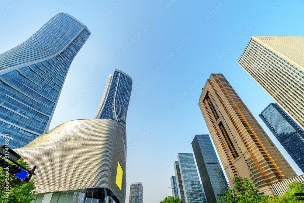 China Chongqing skyscrapers