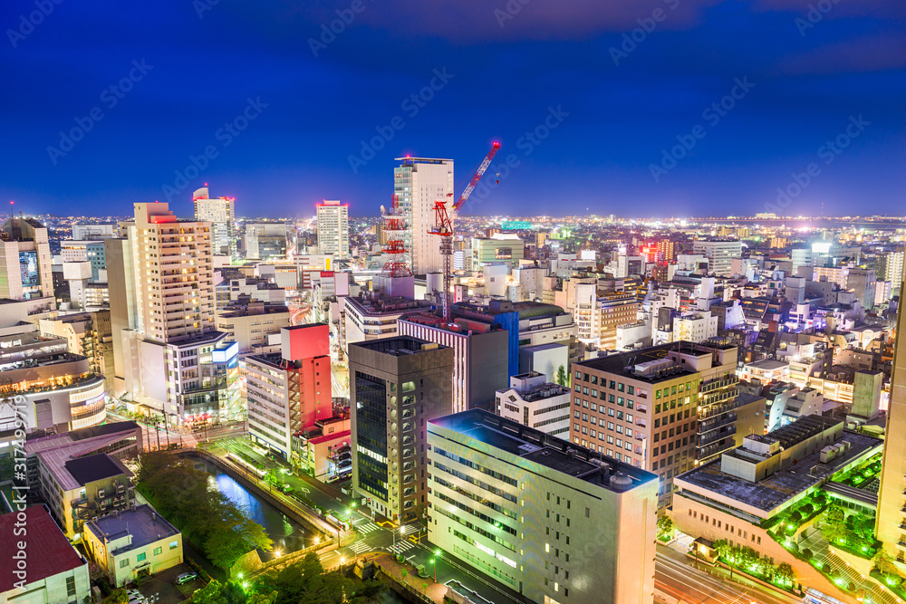 静冈，日本夜空