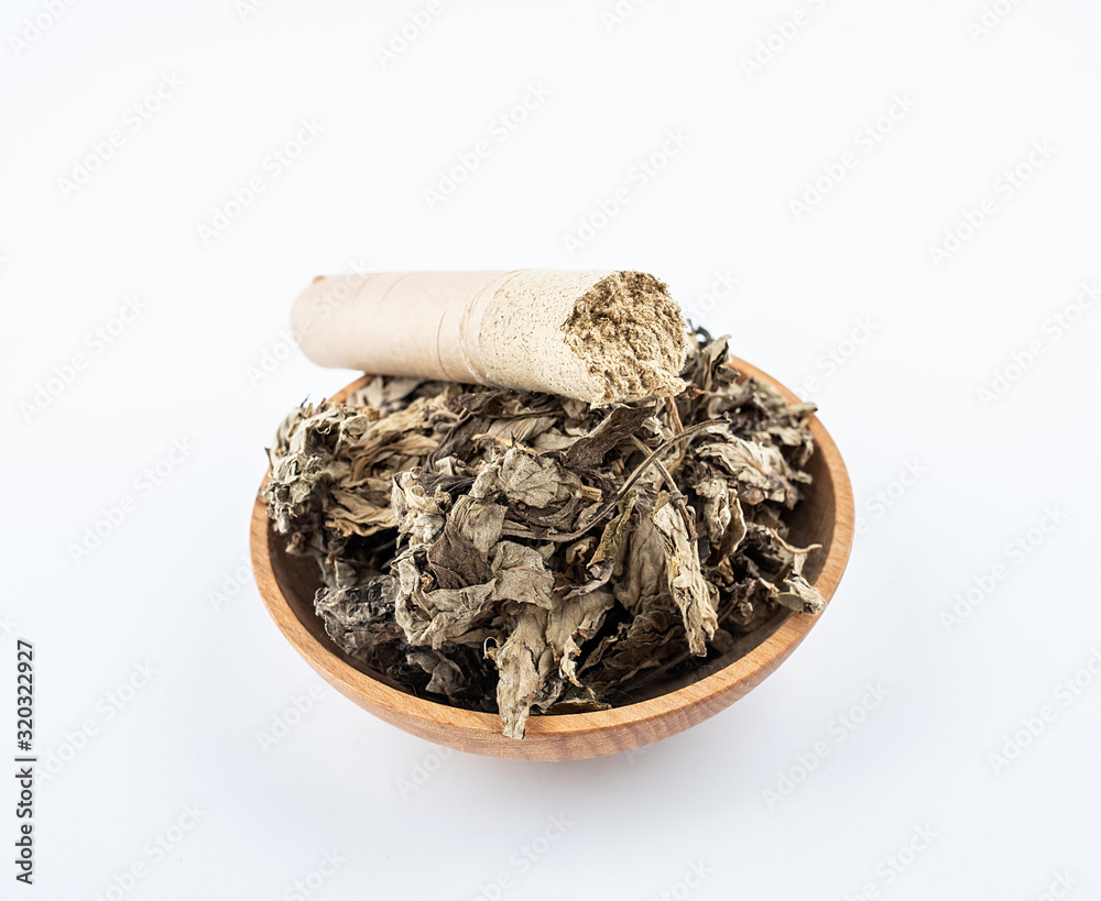 Ai Zhu and Ai Ye of Traditional Chinese Medicine Moxibustion