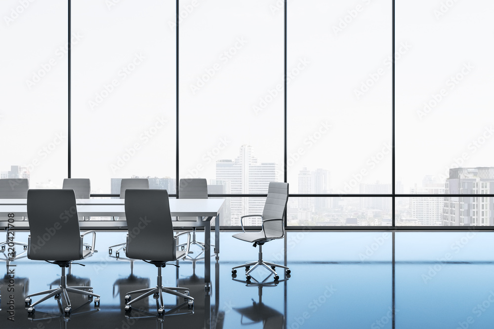 Luxury conference room interior