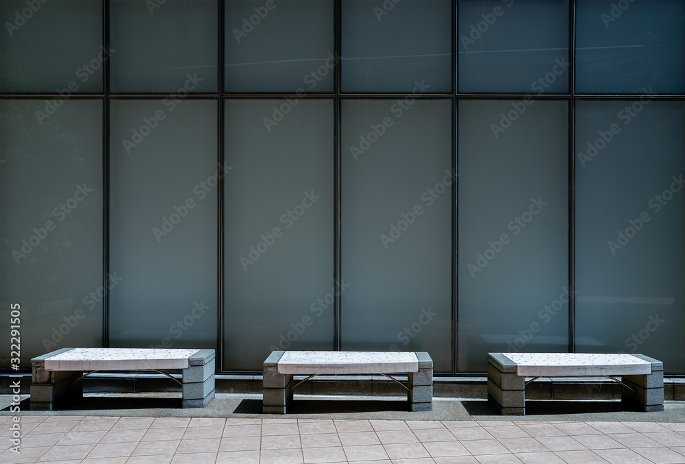 Outdoor office exterior relaxing area