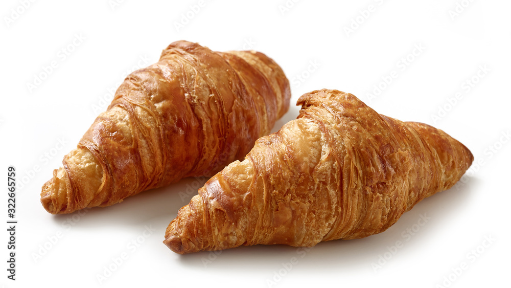 freshly baked croissants