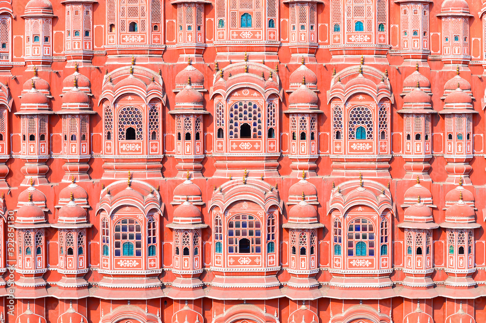 Hawa Mahal or Palace of the Winds in Jaipur, Rajasthan state, India