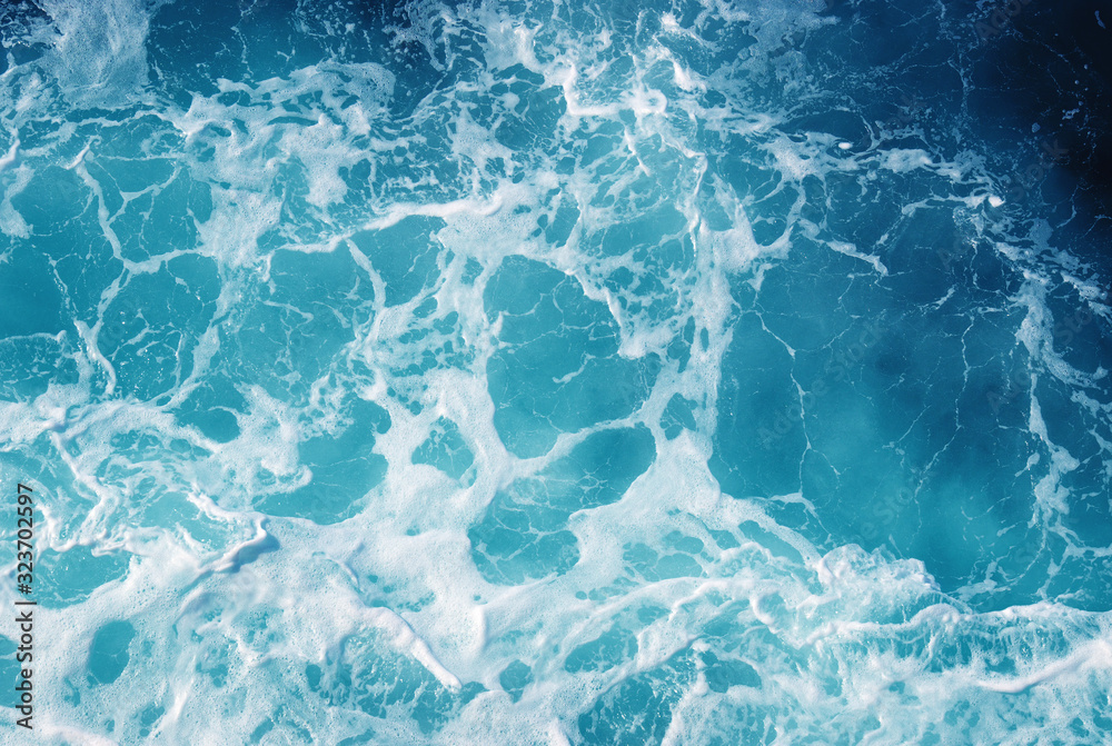 Background of aqua sea water