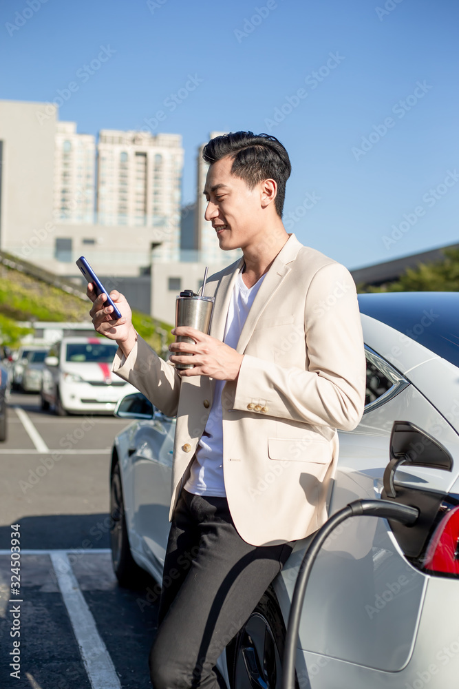 man with Eco-friendly lifestyle