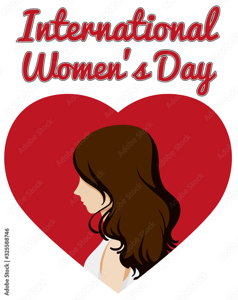 Background template for happy women day