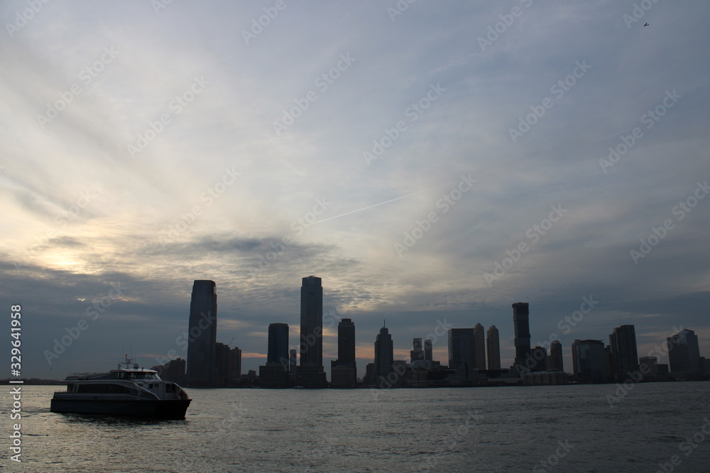 Jersey City Skyline from Manhattan