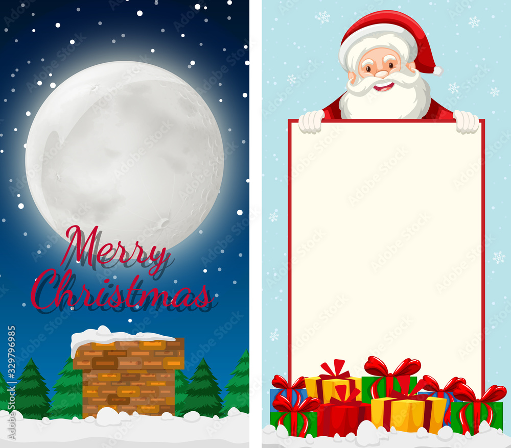 Background templates with christmas theme