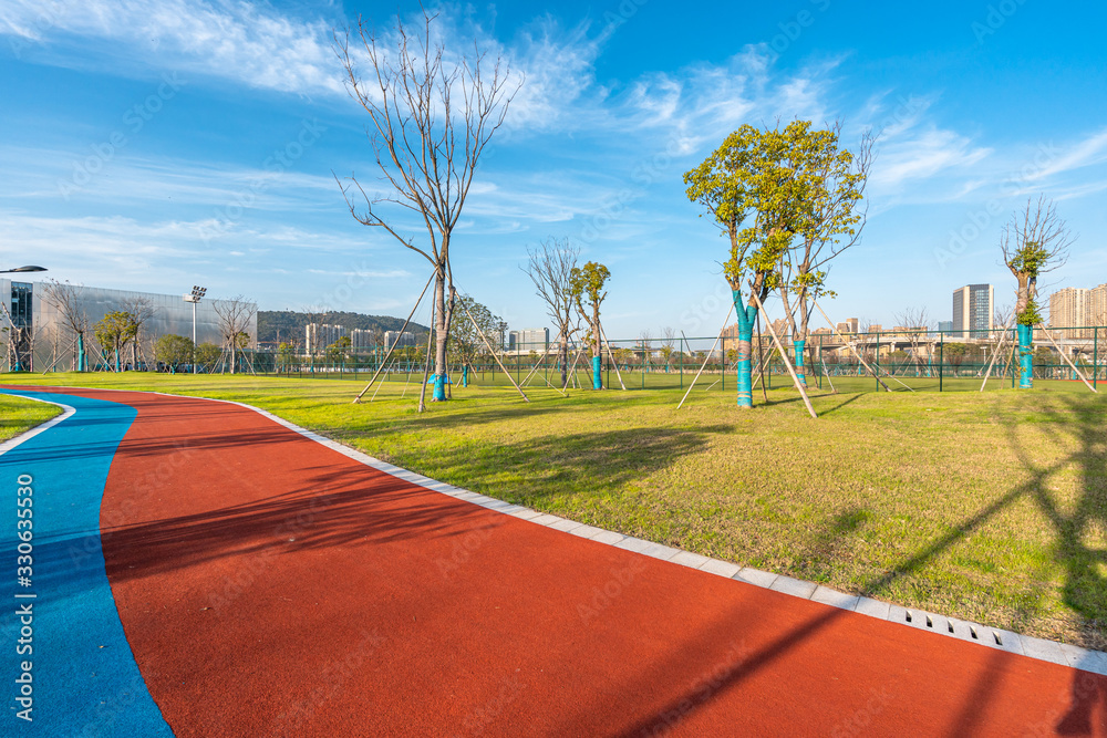 track in park