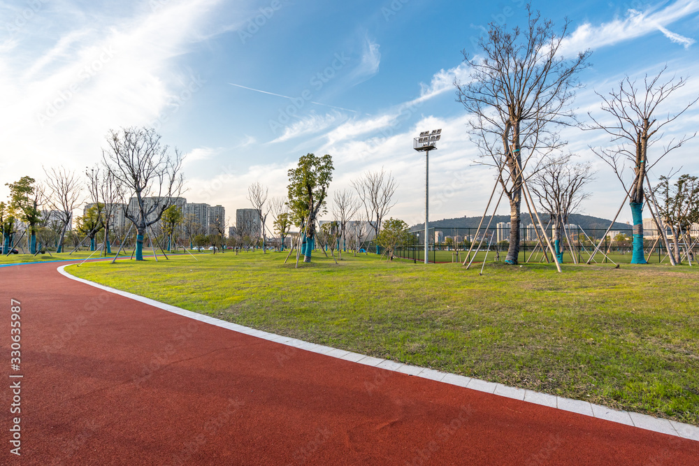 track in park