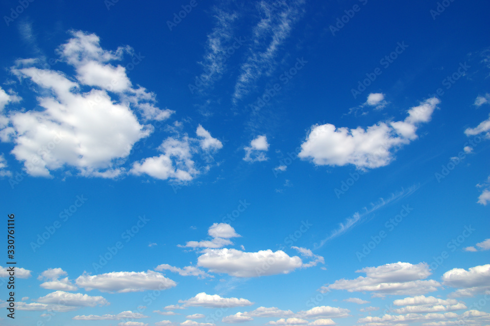  sky and white clouds