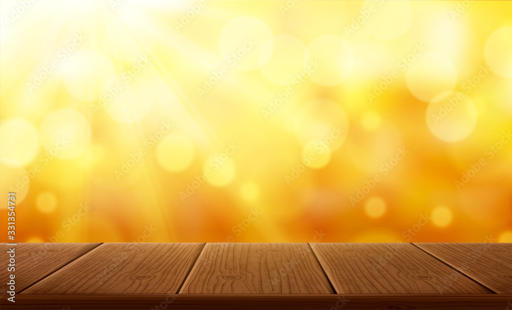 Yellow glittering background