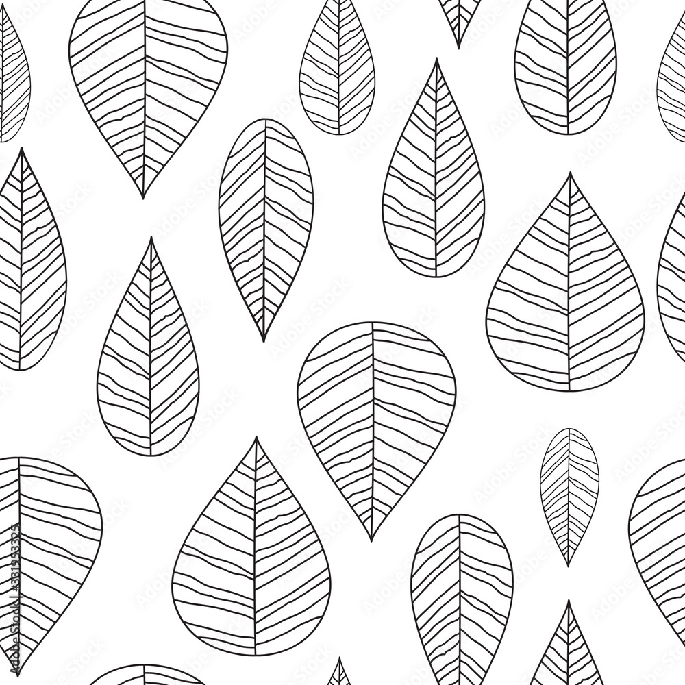 Modern Abstract Seamless Pattern Vector Illustration