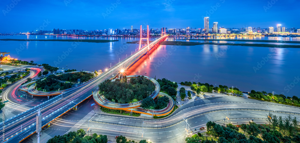 aerial view of shanghai