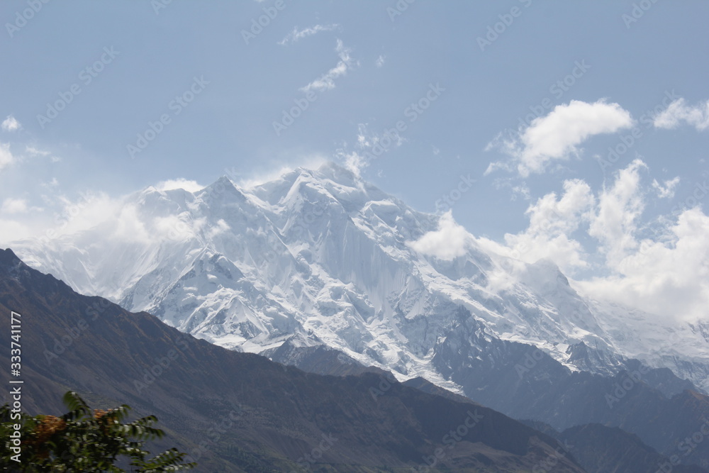 巴基斯坦北部山区景观