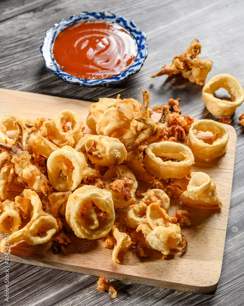 crispy fried calamari