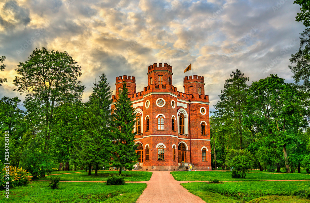 俄罗斯圣彼得堡Tsarskoye Selo亚历山大公园阿森纳馆