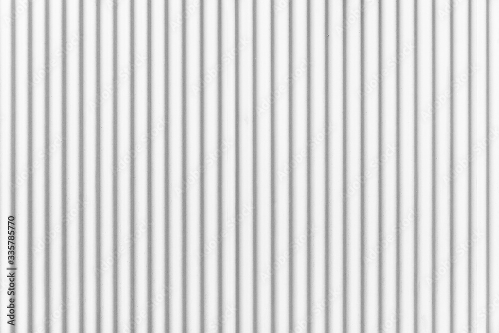 White corrugated metal texture surface or galvanize steel background