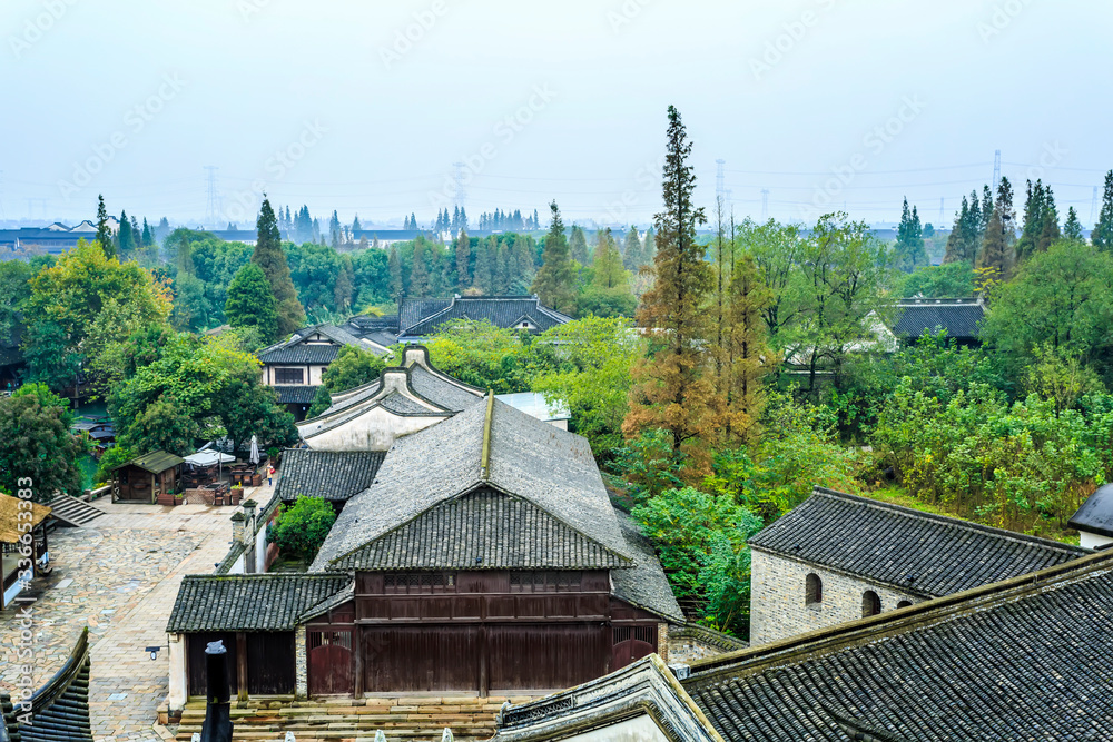 wu zhen water town in china