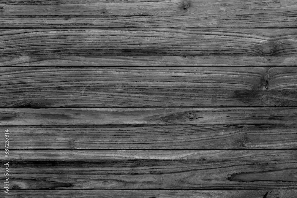 Gray wooden floor