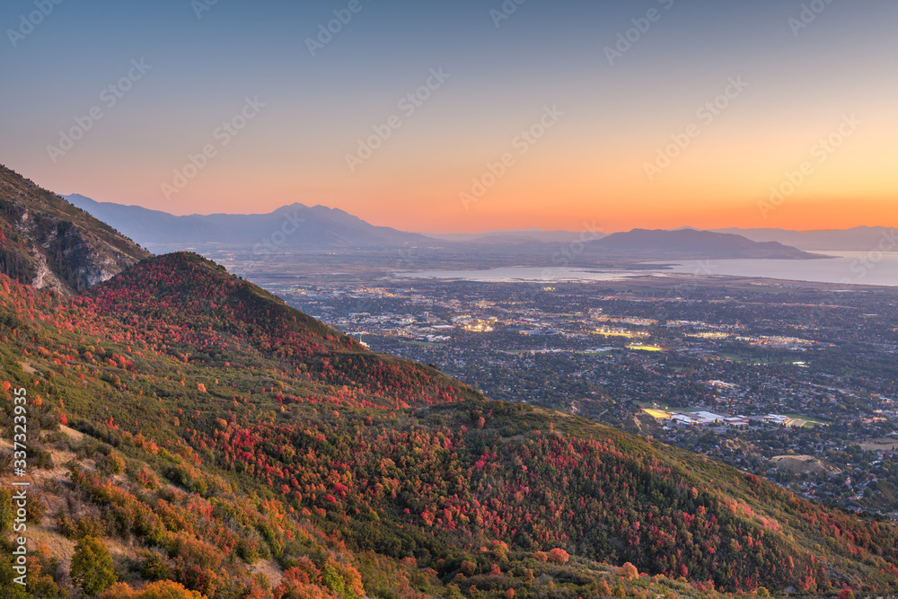 Provo, Utah, USA  Skyline