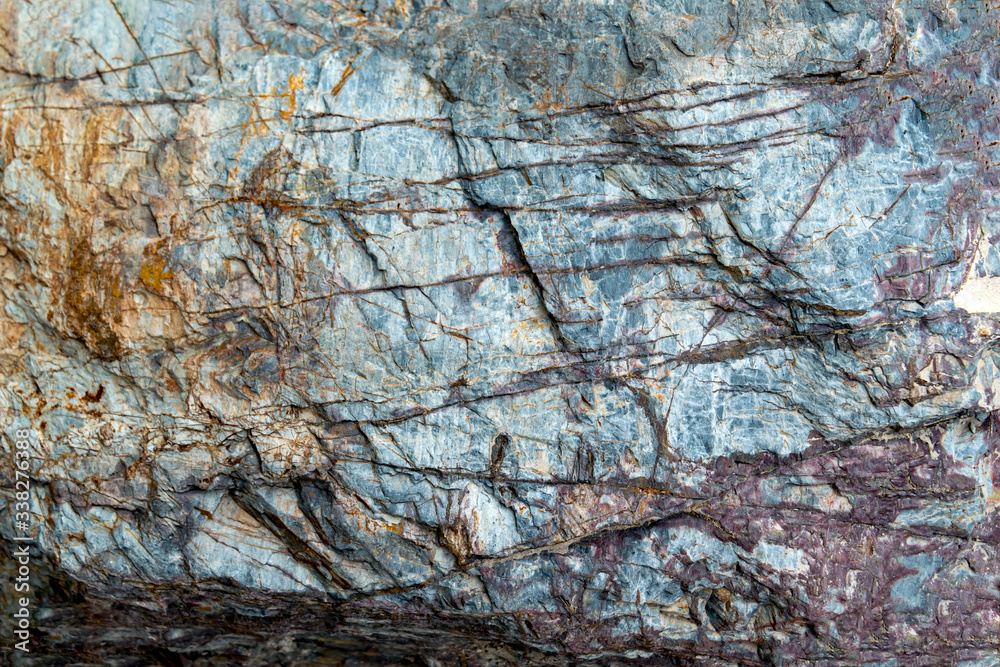 Full frame of natural stone patterns used as background