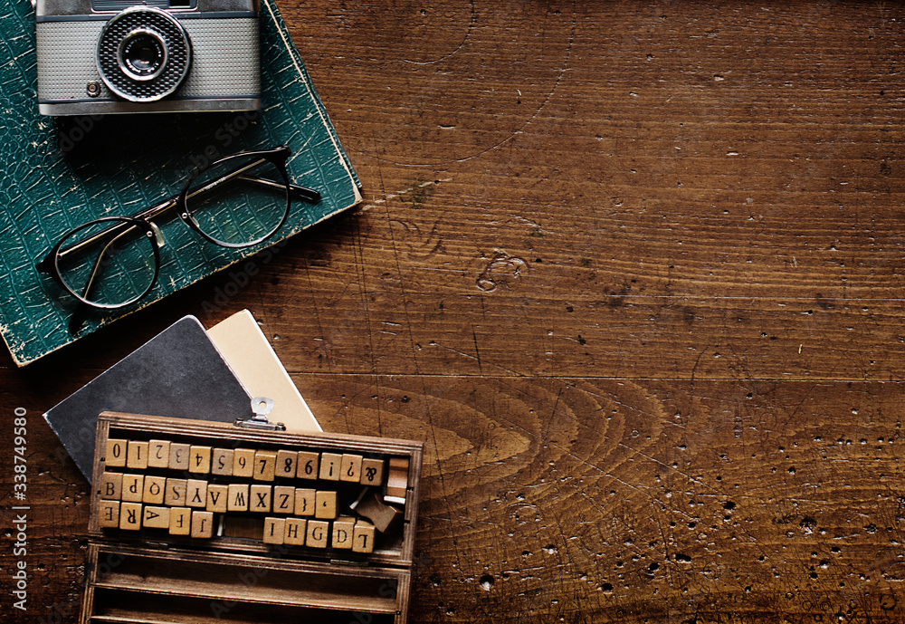 Retro Typewriter Machine Old Style