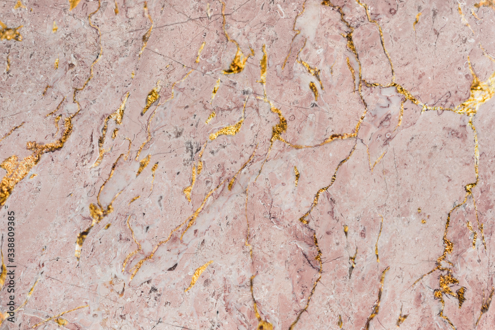 Pink marble textured background