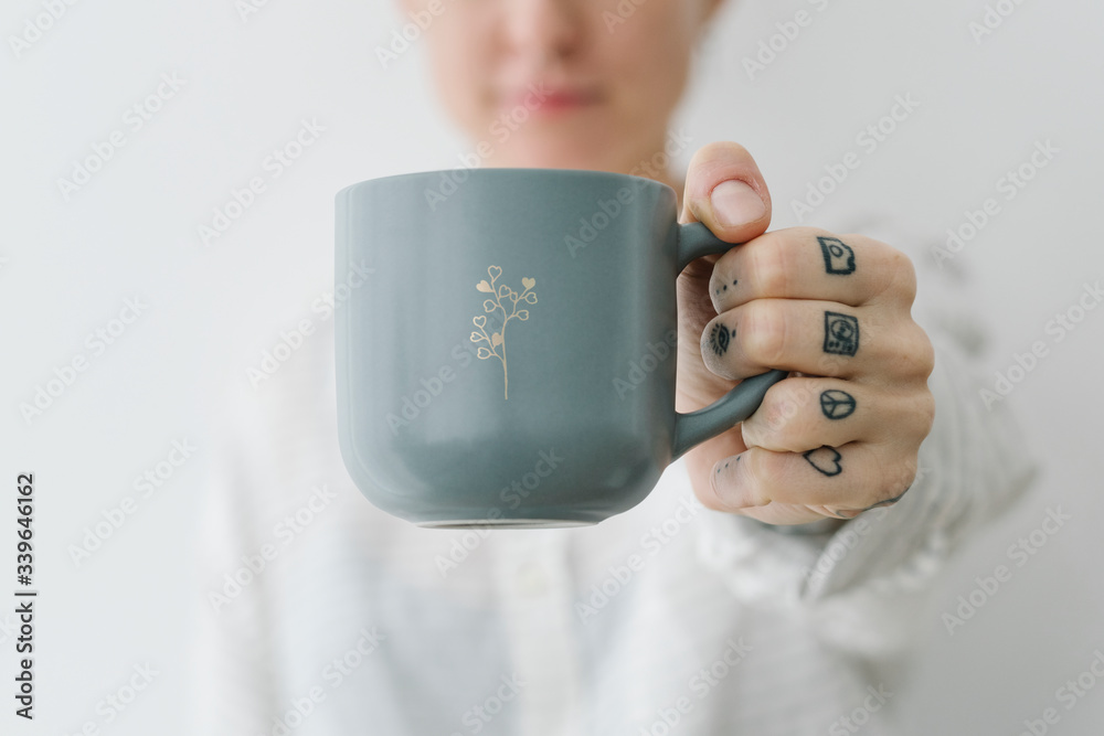 茶杯实物模型