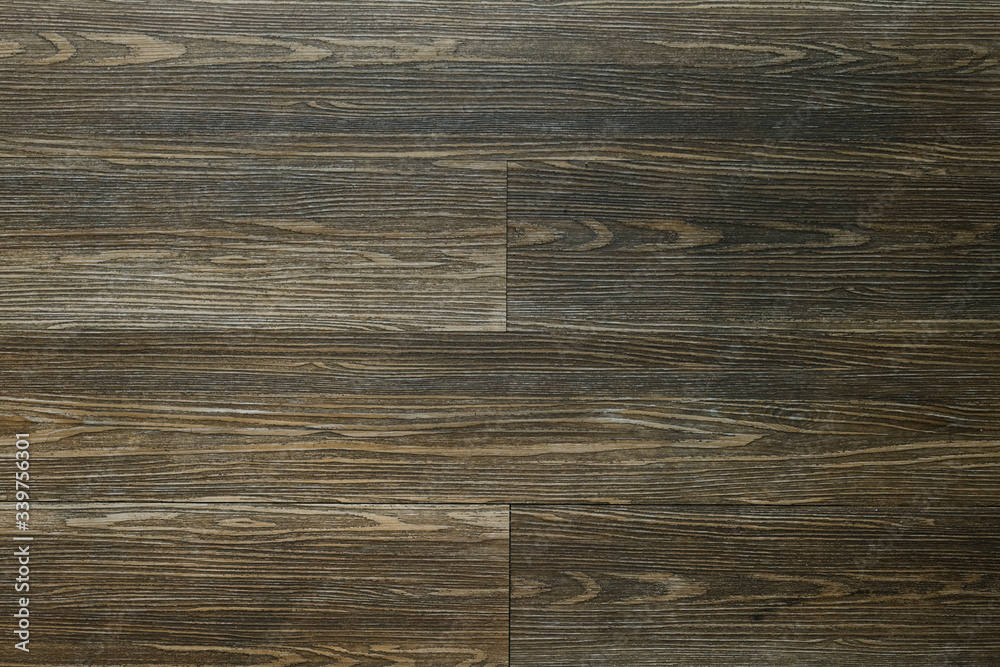 Brown wooden floor