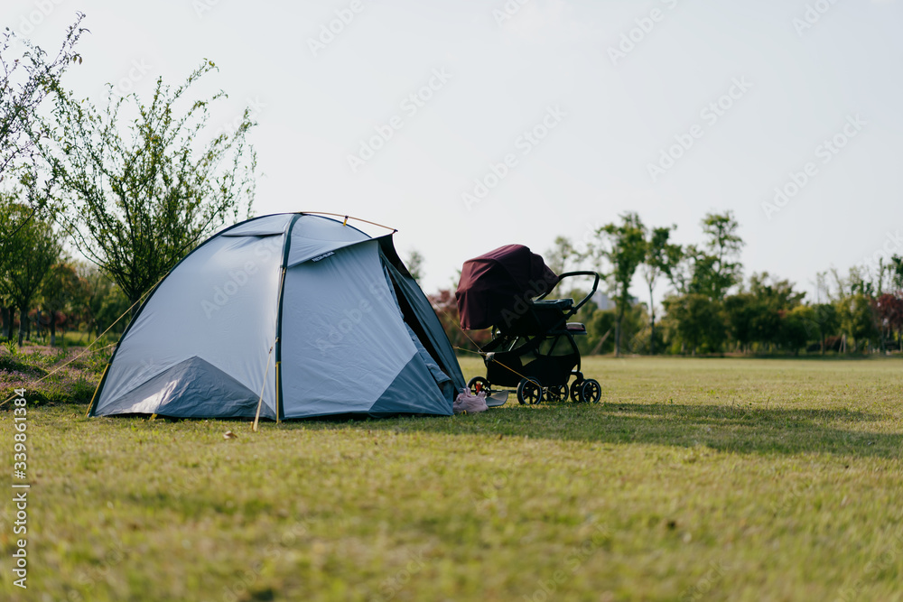 tent in park