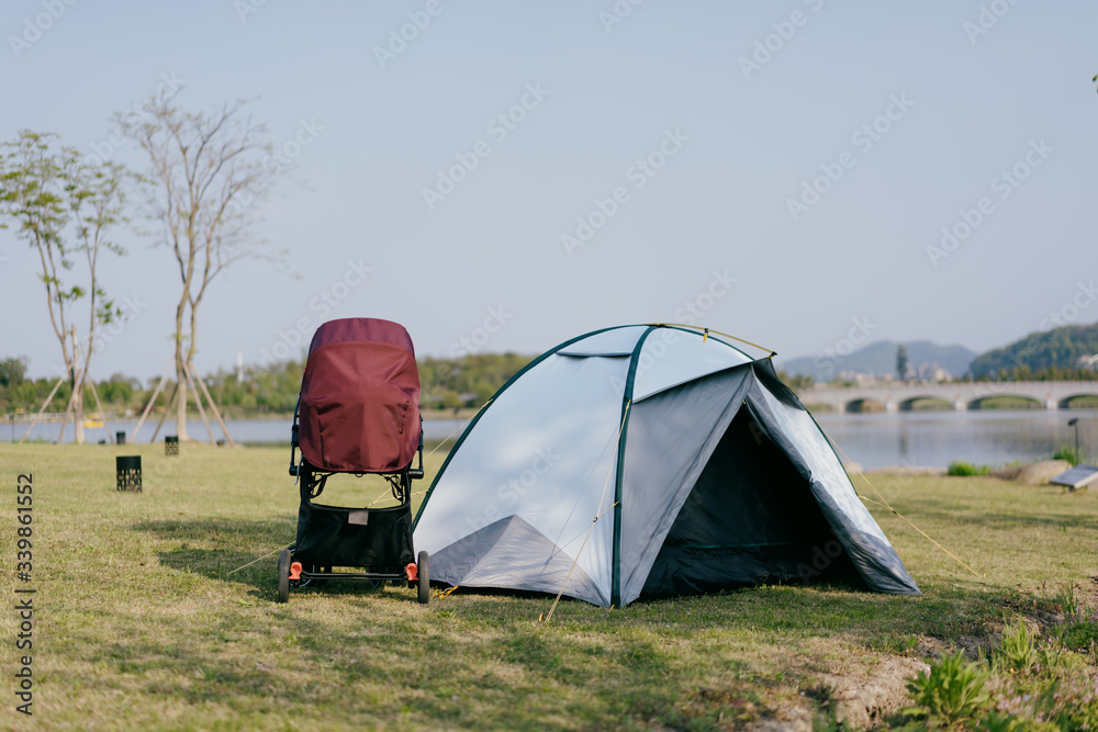 tent in park