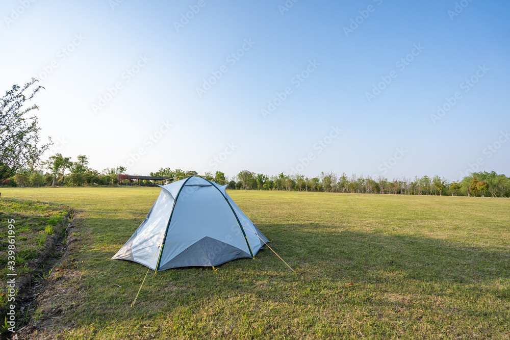 tent in park