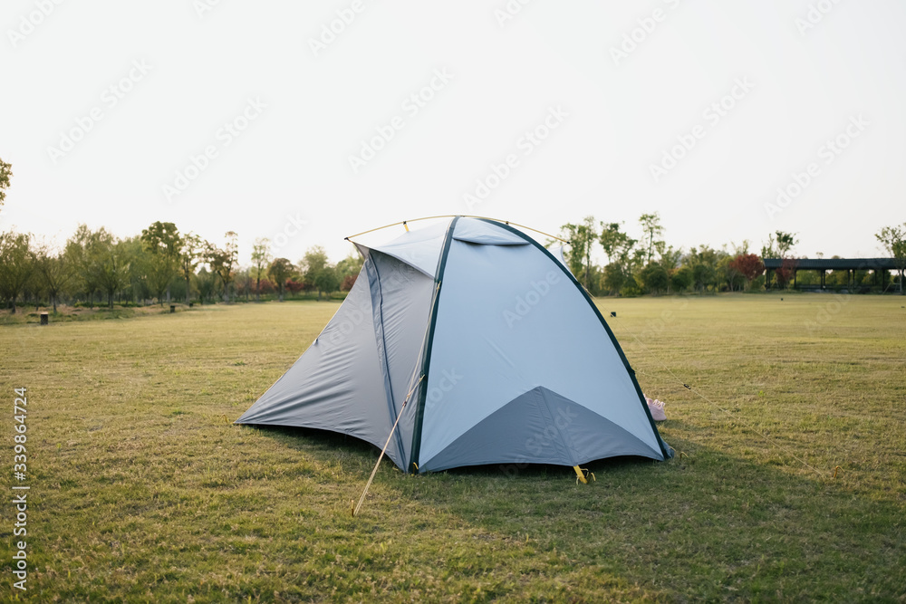 tent in park