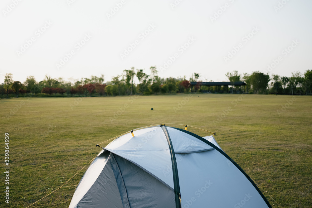 tent in park