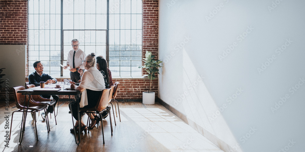 Presentation in a meeting