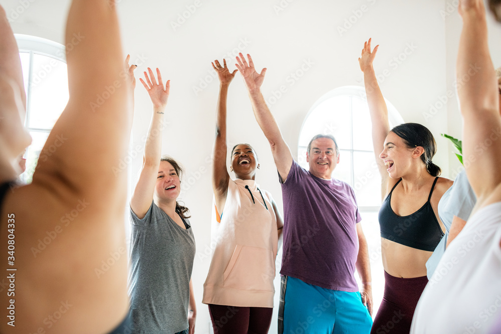 Teamwork at the gym