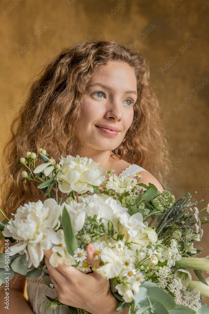 Beautiful white bouquet