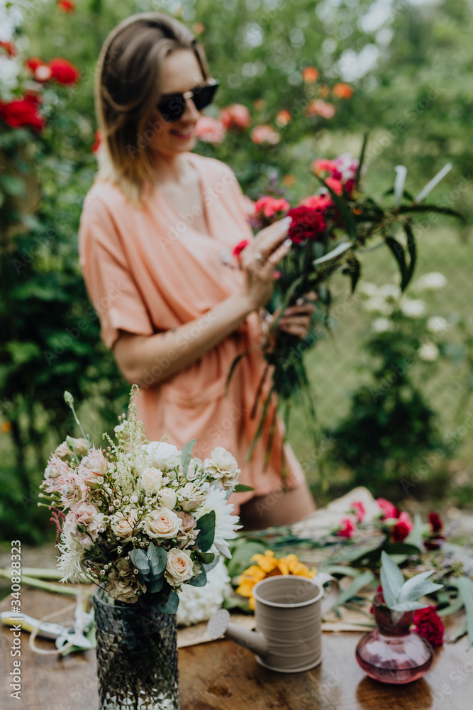 Beautiful summer flowers