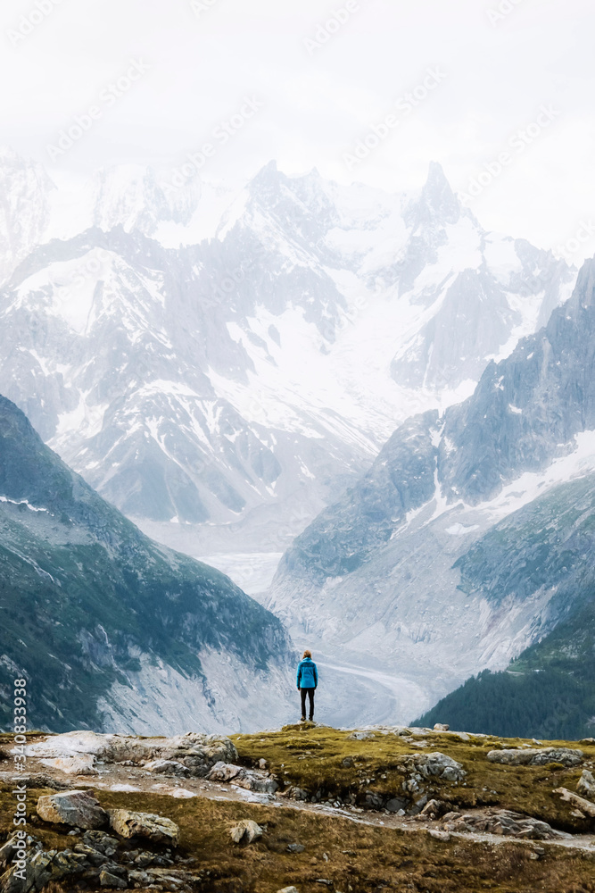 View of Chamonix