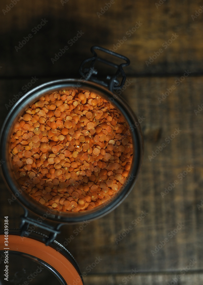 Lentil grains