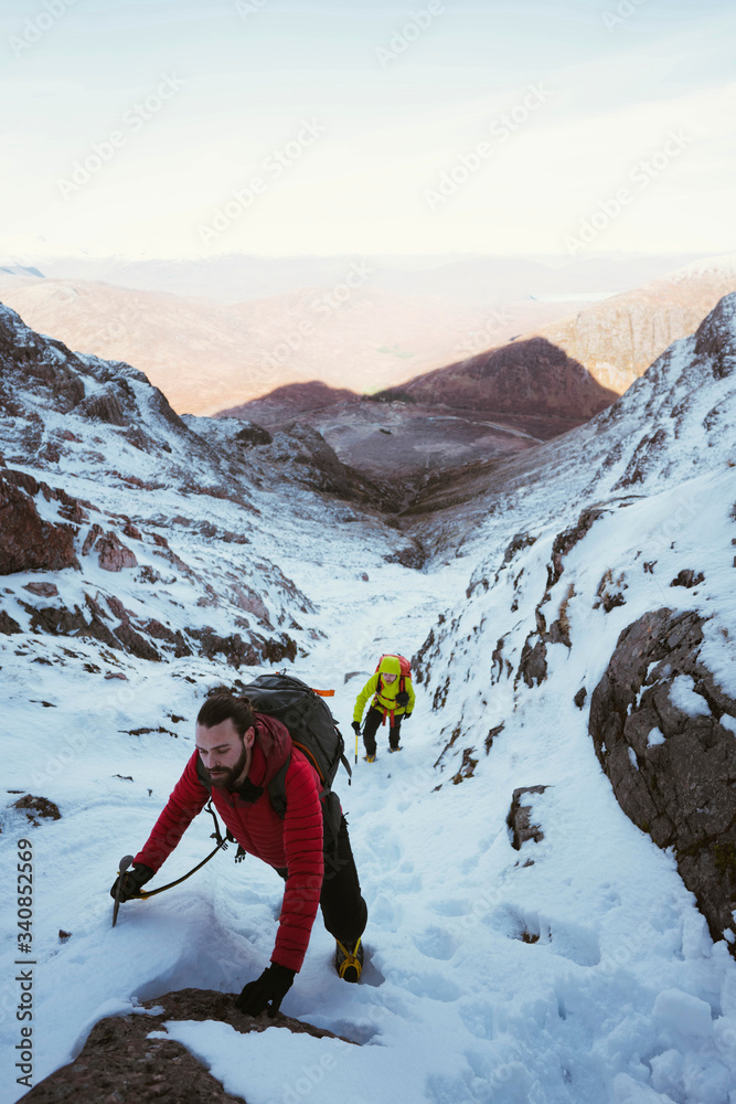 Buachaille Etive Mòr mountain in Scotland