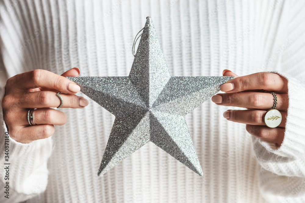 Decorative Christmas star ornament