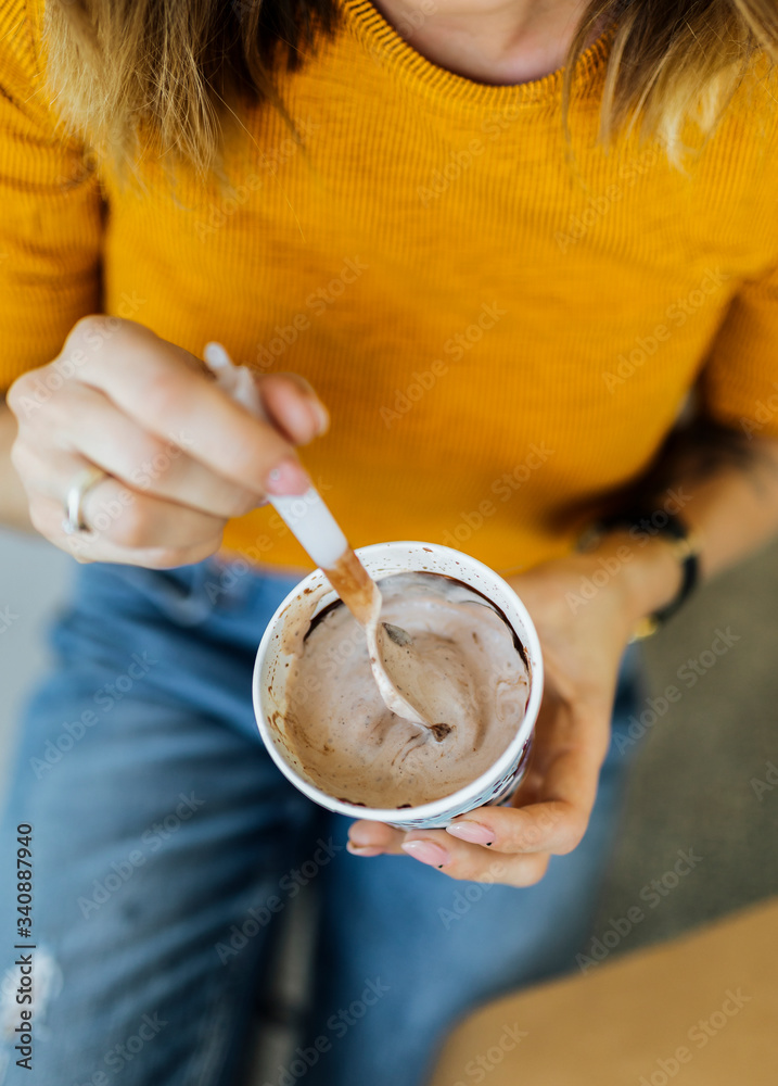 Chocolate ice cream