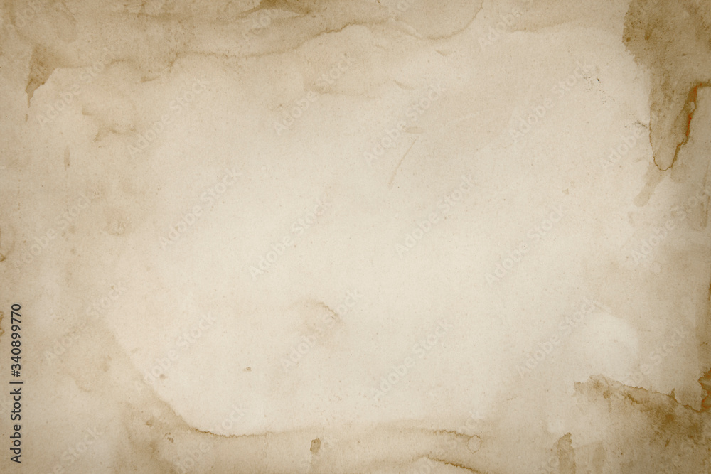 Rustic brown stained textured background