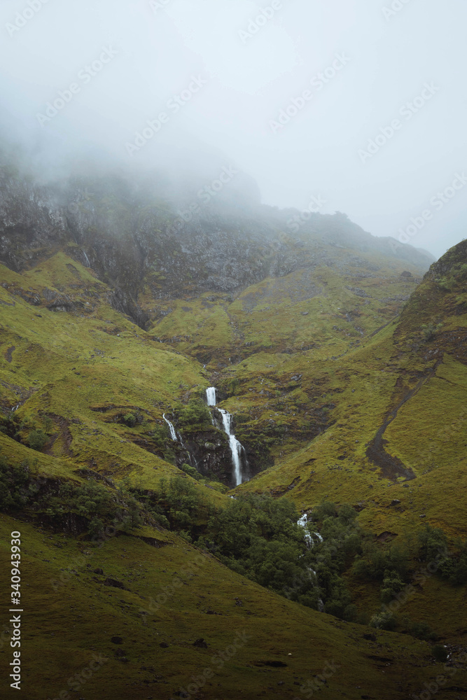 Foggy day in Scotland