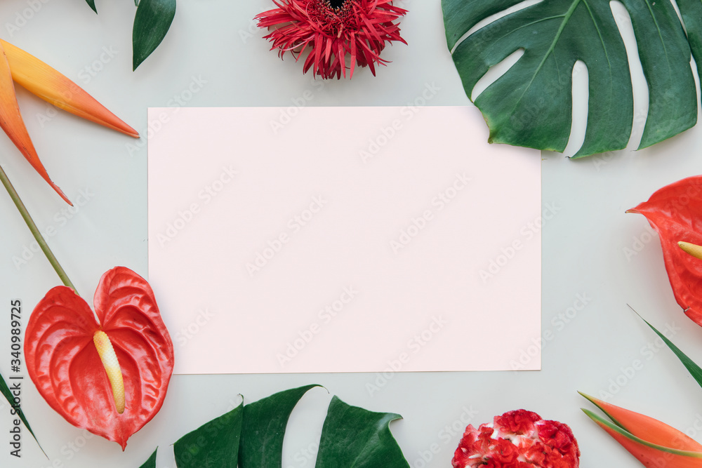 Floral card design